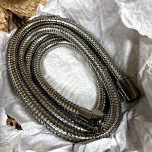 New In Box! California Faucets 68"  DBL Spiral Handshower Hose. HS-68-PN Polish